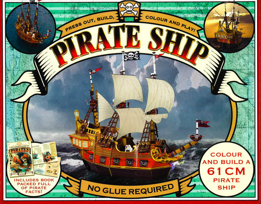 Press Out And Build Pirate Ship