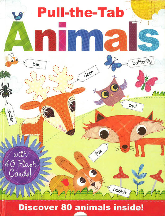Pull The Tab Animals With Flash Cards