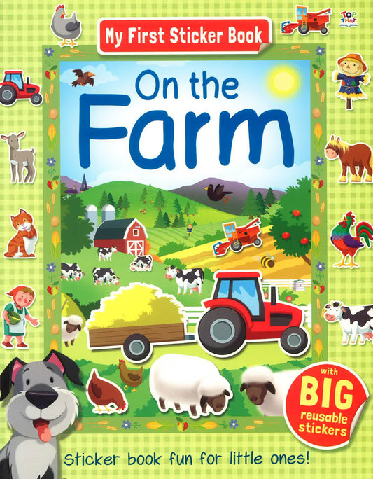 My First Sticker Book: On The Farm