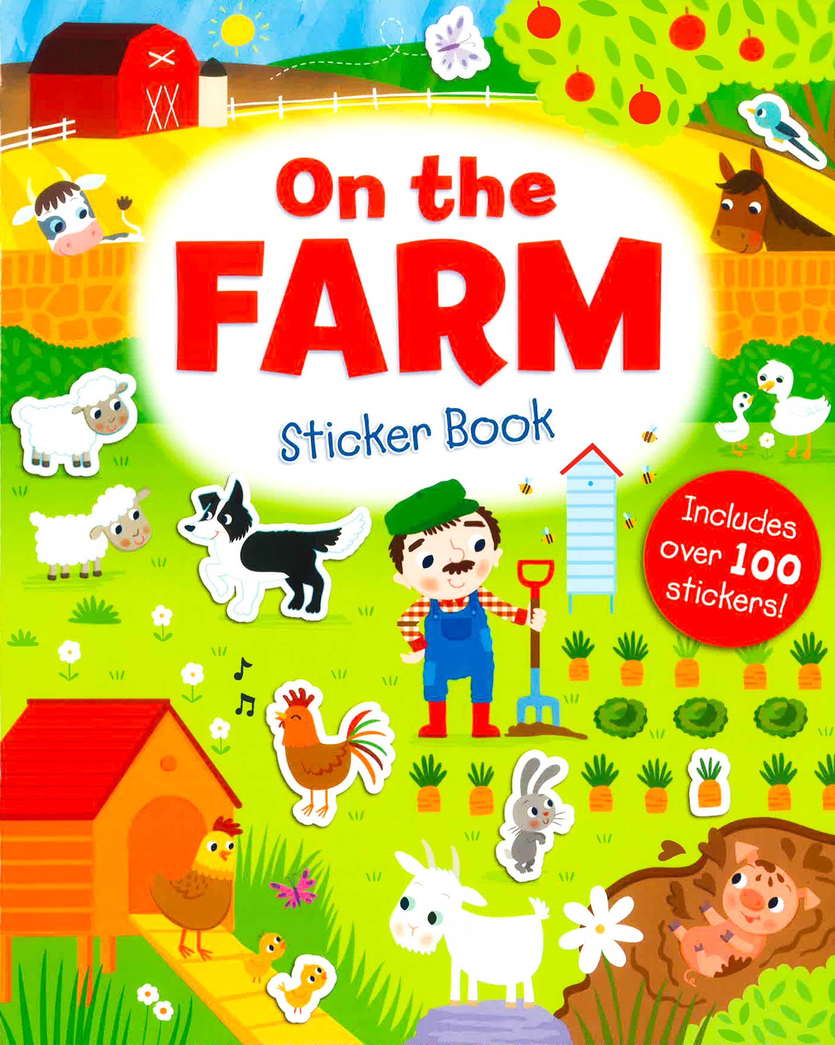 On The Farm Sticker Book – BookXcess