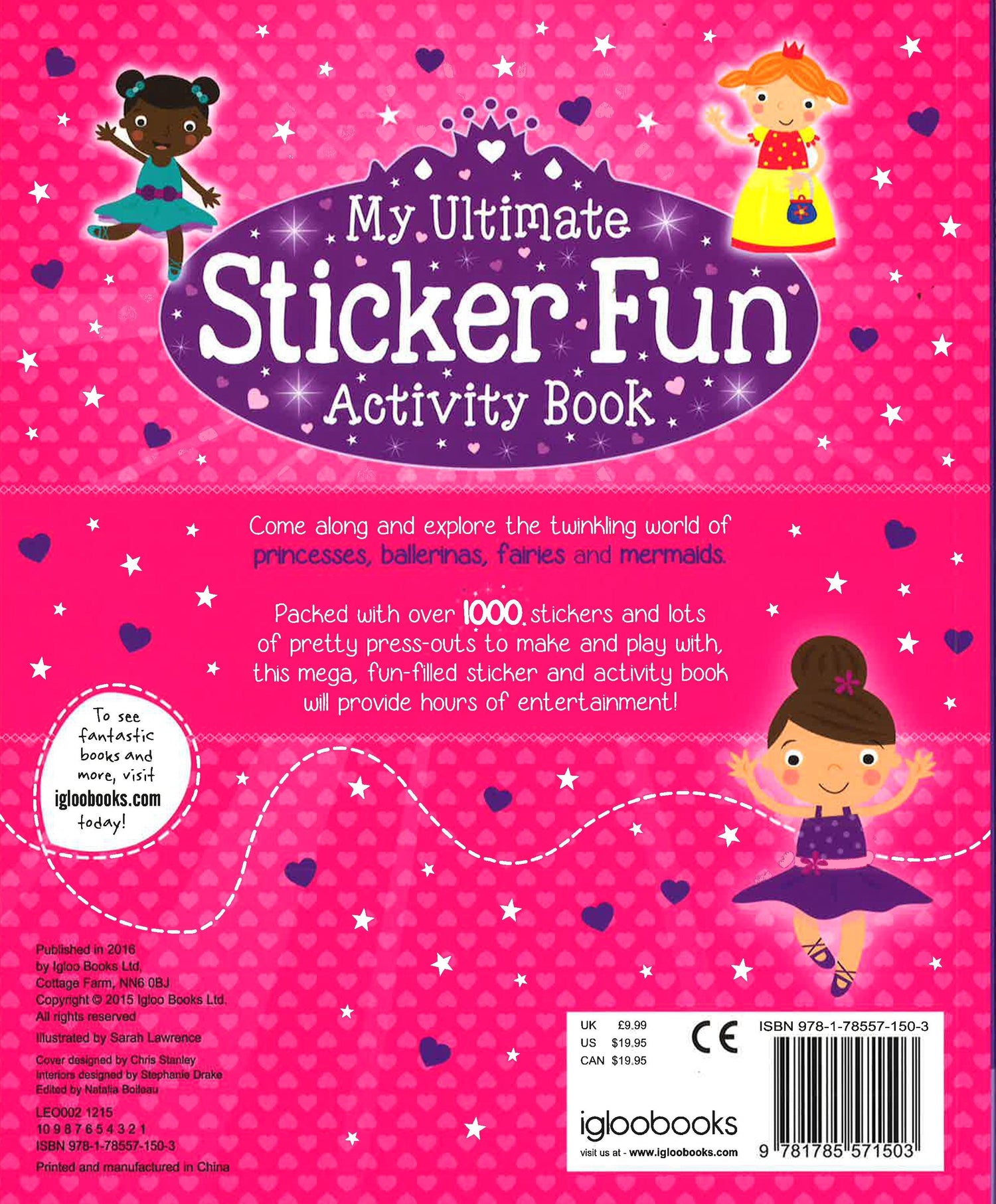 Sticker Fun Party Book My Ultimate Sticker Fun Activity Book – BookXcess