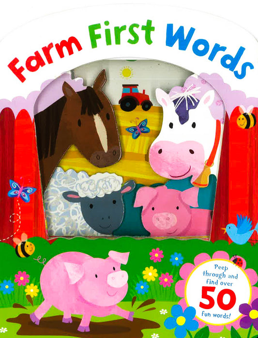 [Bargain Corner] Peep-Through Boards: Farm First Words