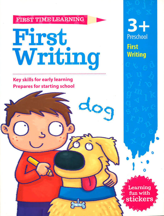 First Time Learning: First Writing 3+ Pre-School - -