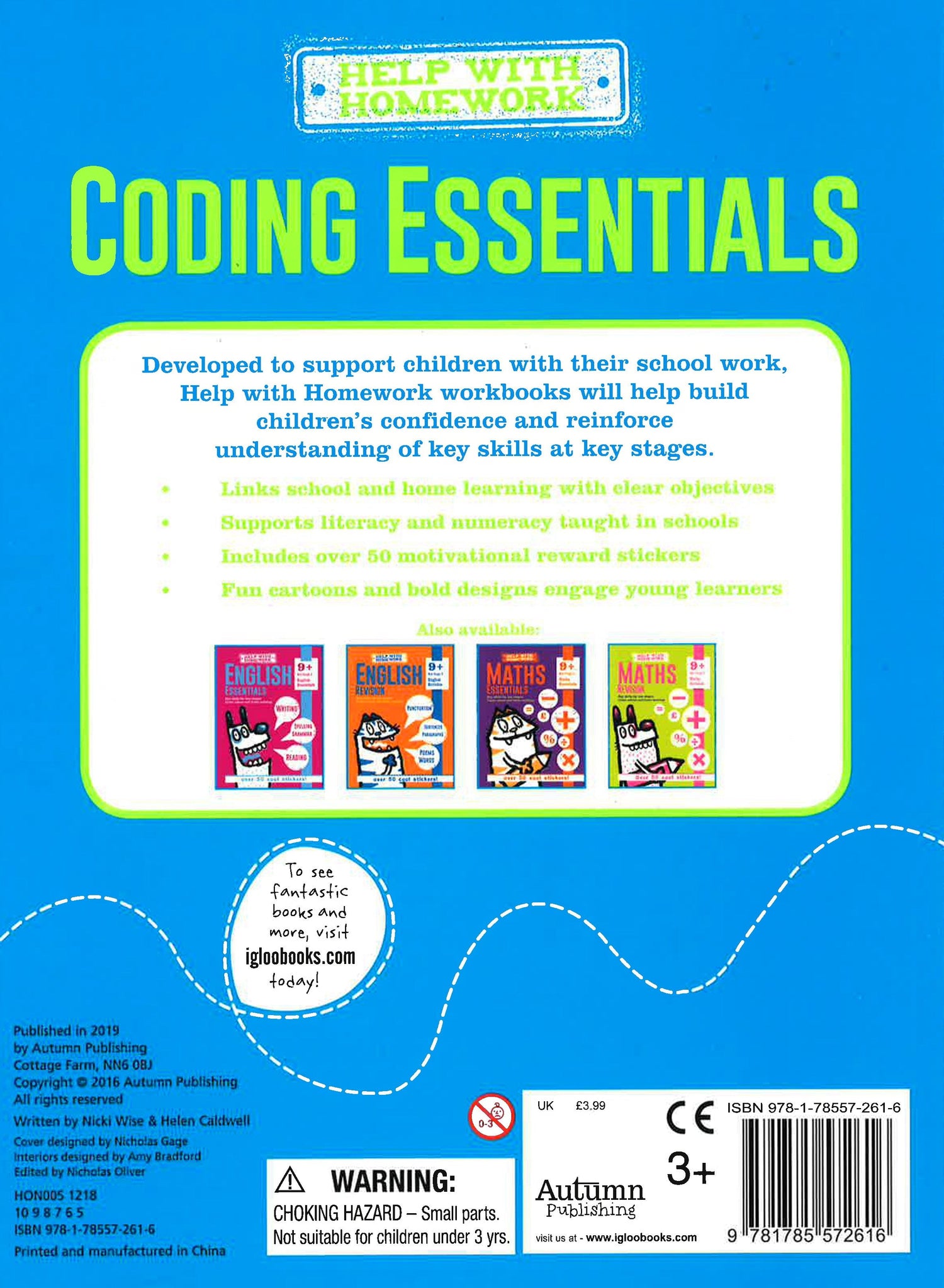 Help With Homework: Coding Essentials 9+ – BookXcess