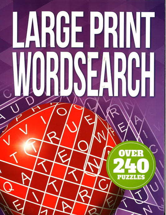 Large Print Puzzles 3: Large Print Wordsearch