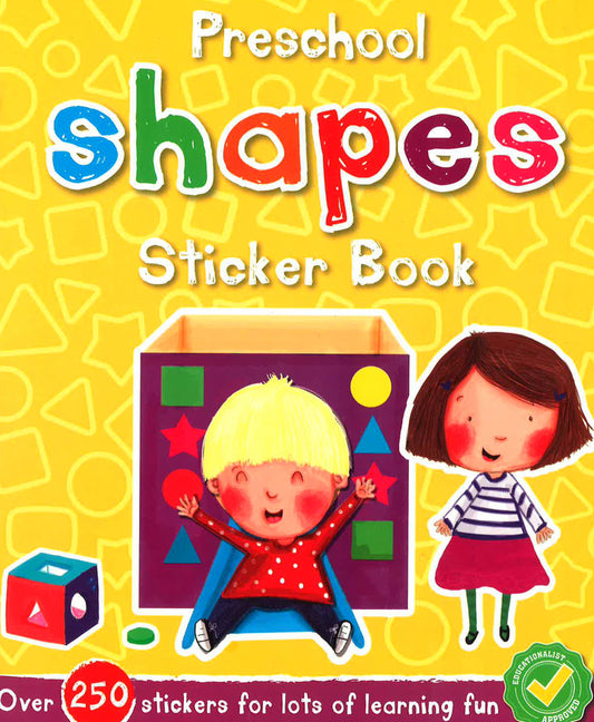 Preschool Shapes Sticker Book