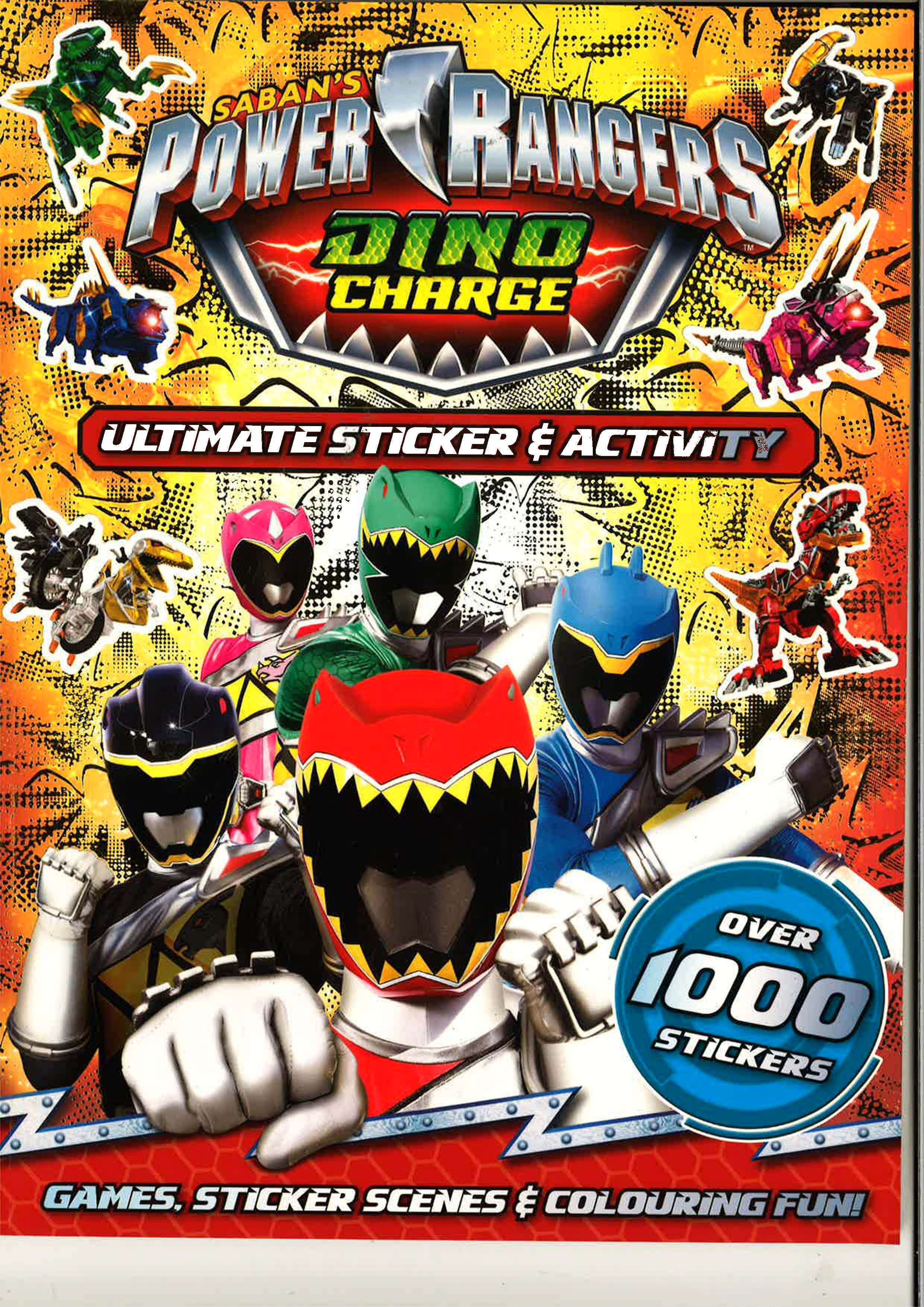 Power Rangers Ultimate Sticker & Activity – BookXcess