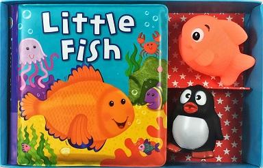 BATH BOOKS GIFT SET: LITTLE FISH BATH SET