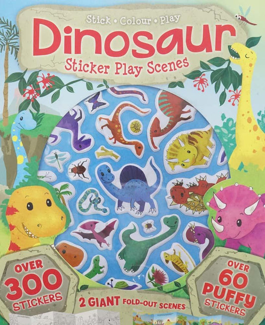 Dinosaur Sticker Play Scenes