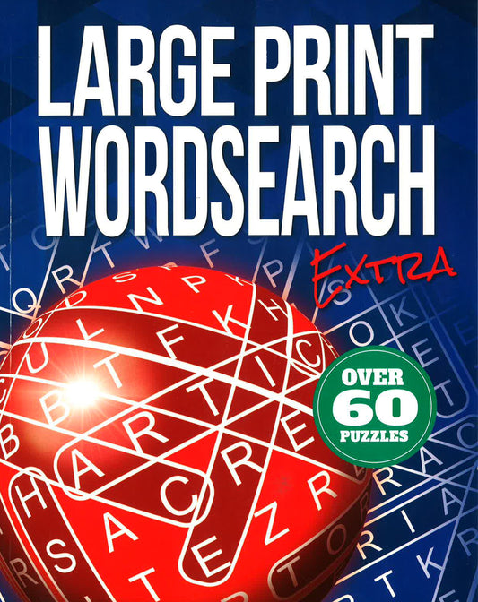 Large Print Wordsearch Extra