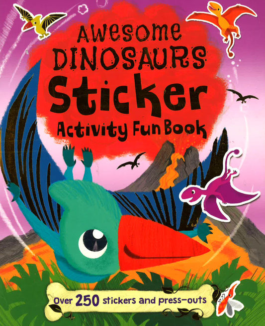 S & A Cool Dinosaurs: Awesome Dinosaurs Sticker Activity Fun Book
