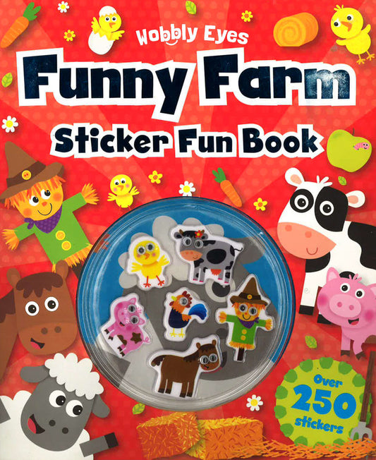 Funny Farm Animals Sticker Fun
