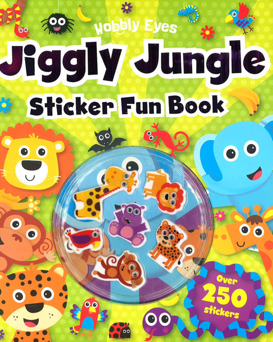 Jiggly Jungle Sticker Fun Book