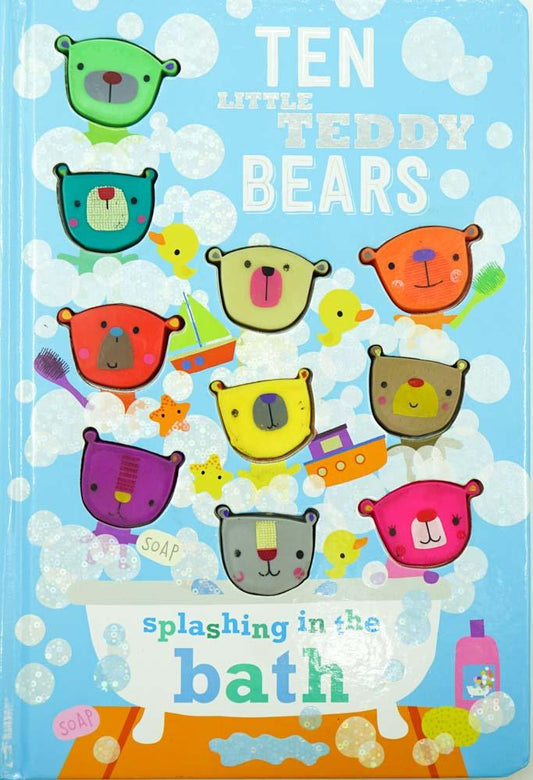 Ten Little Teddy Bears Splashing In The Bath
