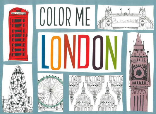 City Coloring 3 Book Set