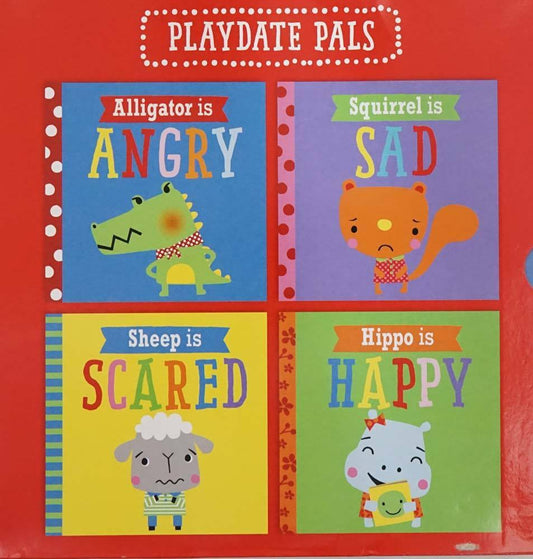 Playdate Pals Emotions X 4 Set In Slipcase
