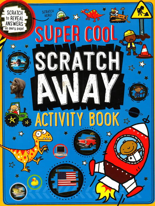 Super Cool Scratch Away Activity Book