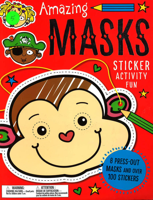 Amazing Masks Sticker Activity Fun