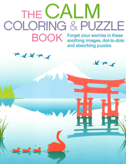 The Calm Coloring & Puzzle Book