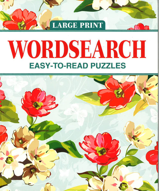 Large Print Wordsearch Easy-To-Read Puzzles