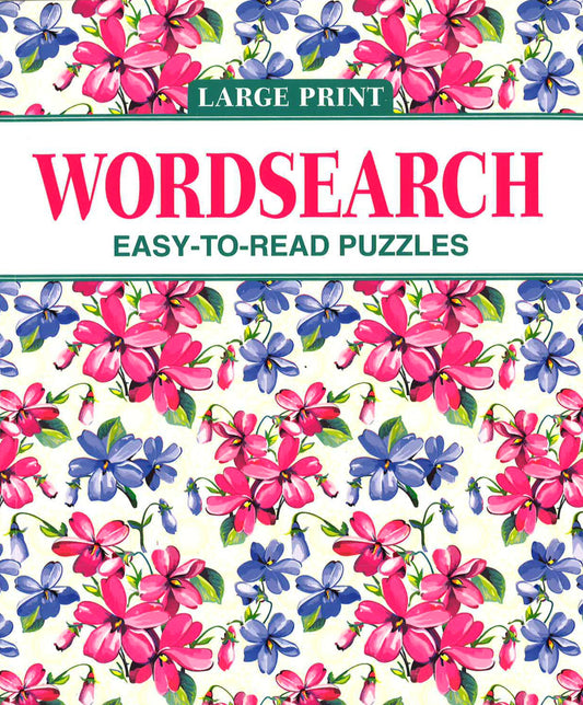 Large Print: Wordsearch (Pink)
