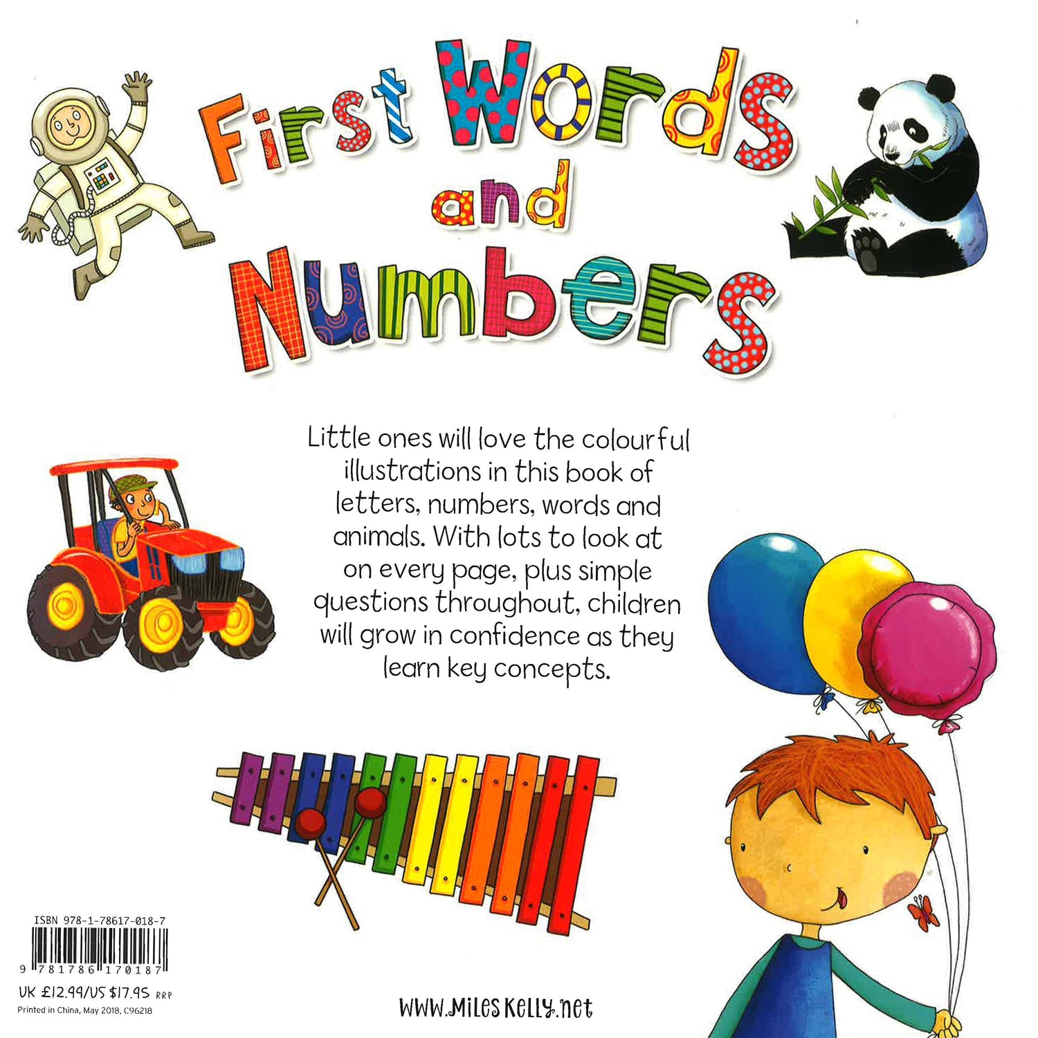 First Words And Numbers – BookXcess