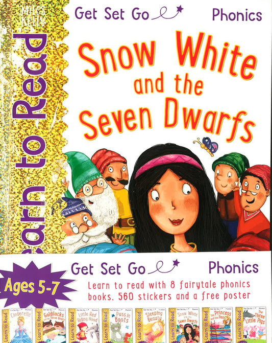 Gsg : Learn To Read With 8 Fairytales Phonics Books , 560 Stickers And A Free Poster