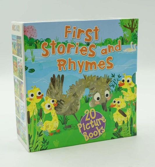 First Stories And Rhymes Boxed Set - 20 Picture Book