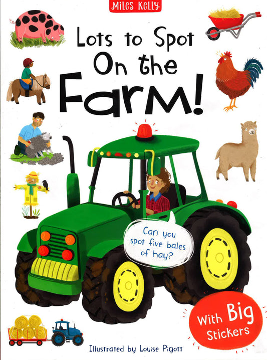 Lots To Spot Big Sticker On The Farm