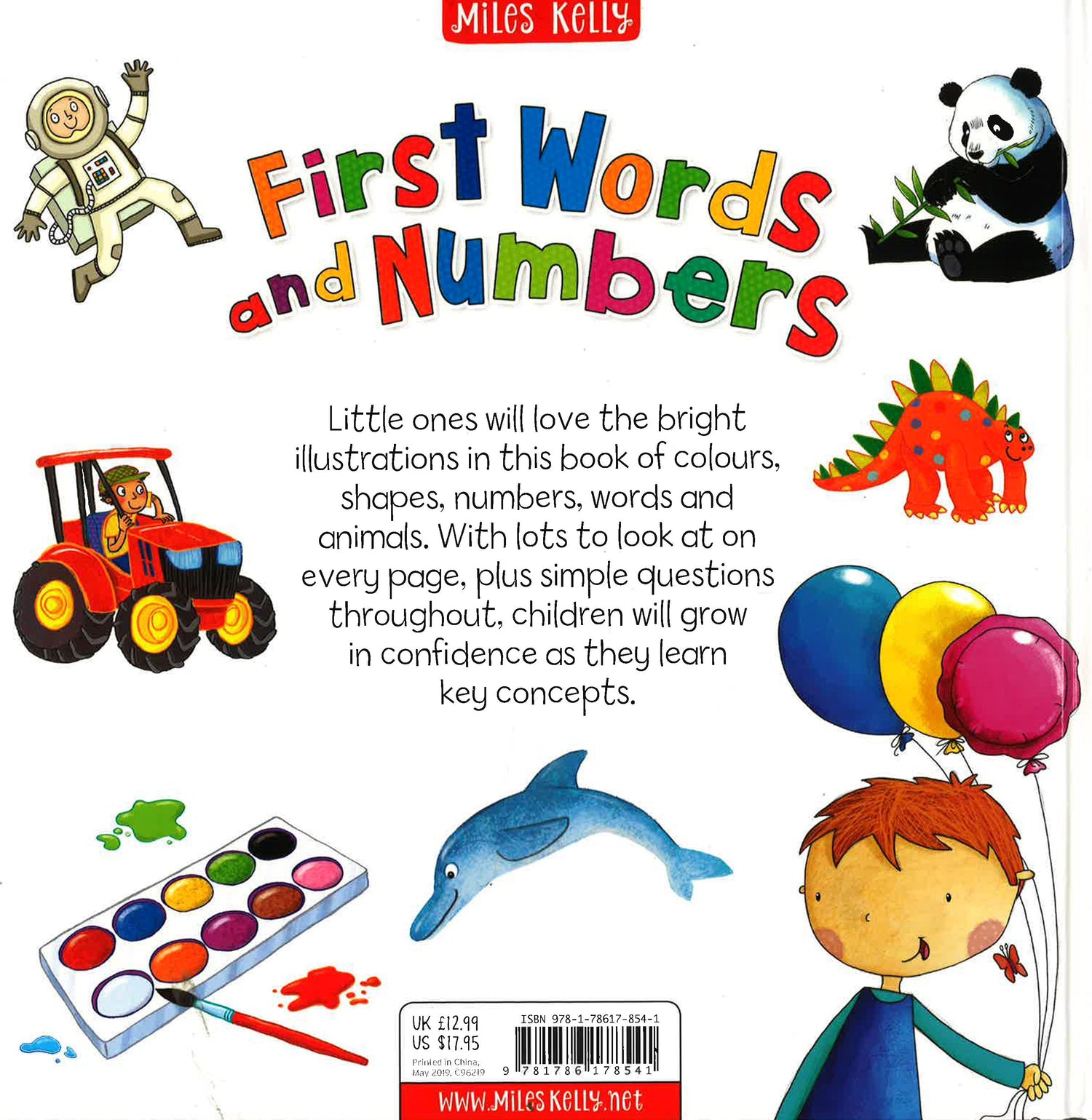 First Words And Numbers – BookXcess