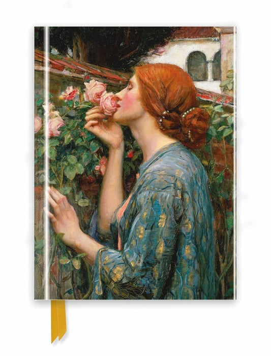 Waterhouse: Soul Of A Rose (Foiled Journal) (Flame Tree Notebooks)