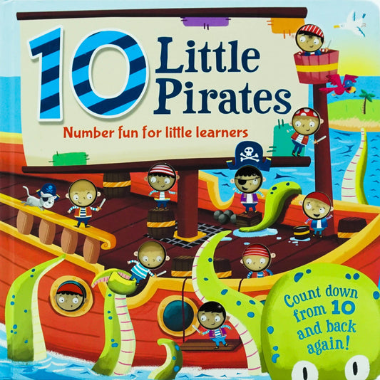 10 Little Pirates - Number Fun For Little Learners