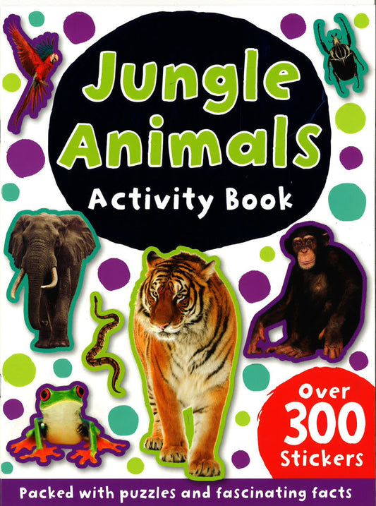 Jungle Animals Activity Book