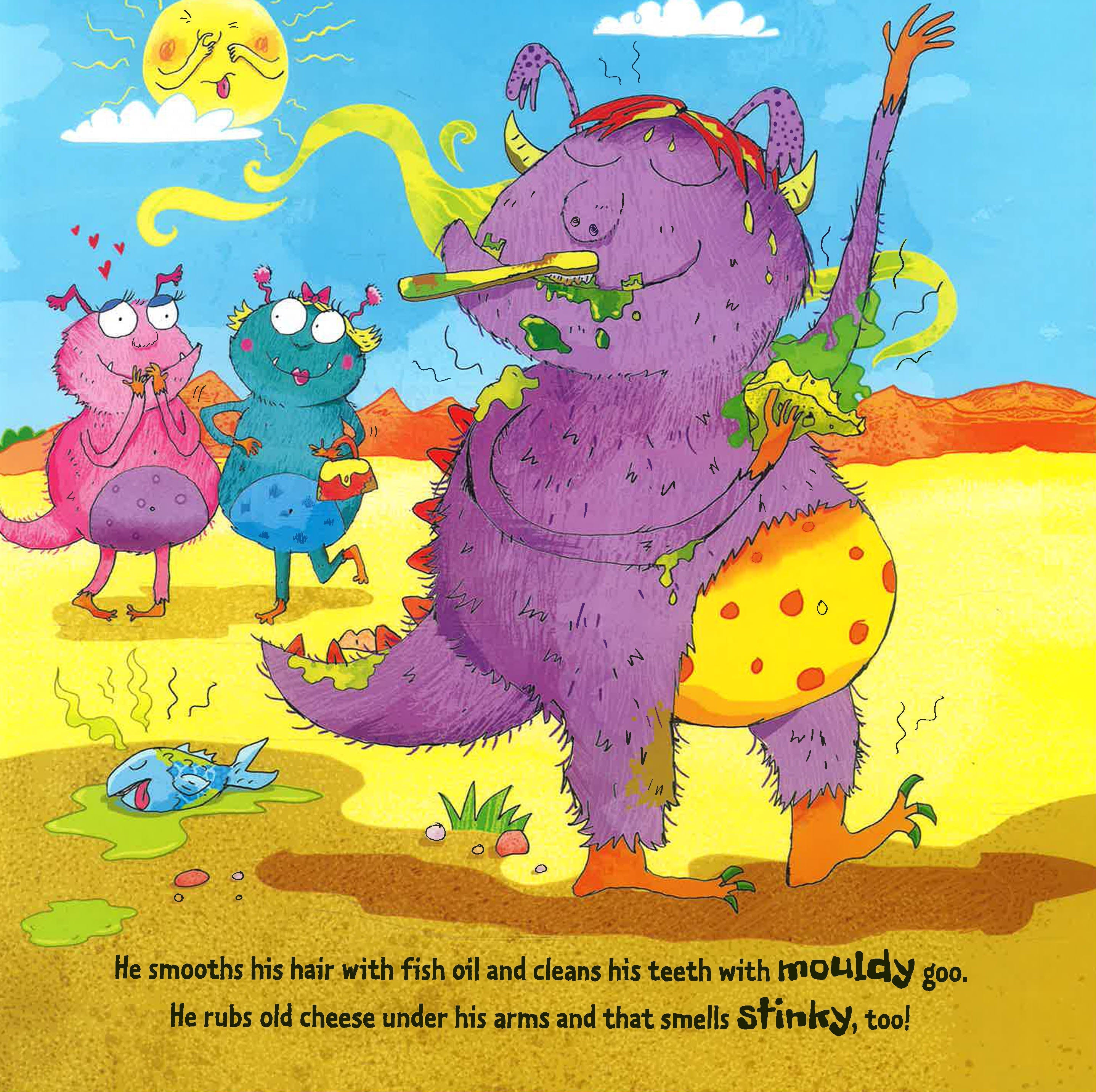 monsters stink Smelly Monster – BookXcess