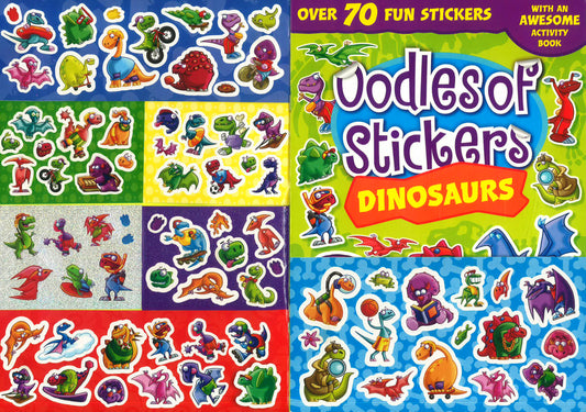 Oodles Of Stickers: Dinosaur Stickers