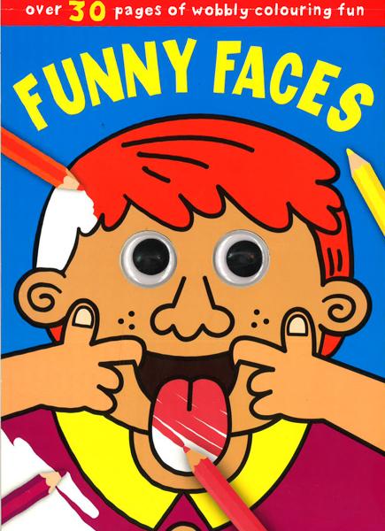 Wobbly Eyes Colouring Jumbo: Funny Faces