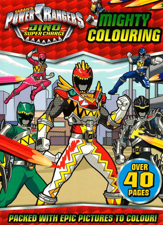 Power Rangers Dino Supercharge! Might Colouring