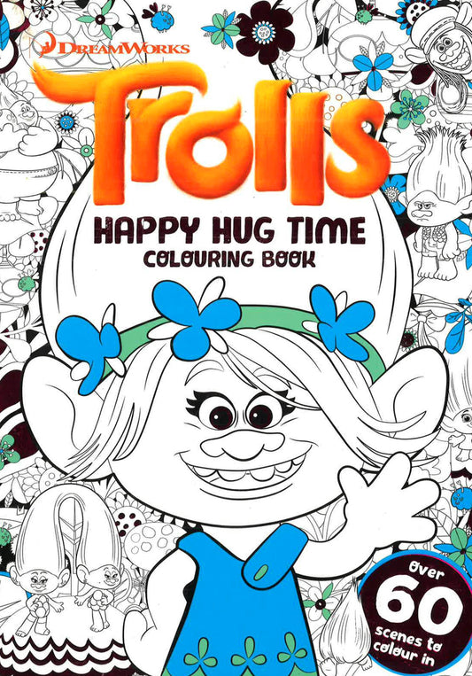 Trolls Happy Hug Time Colouring Book