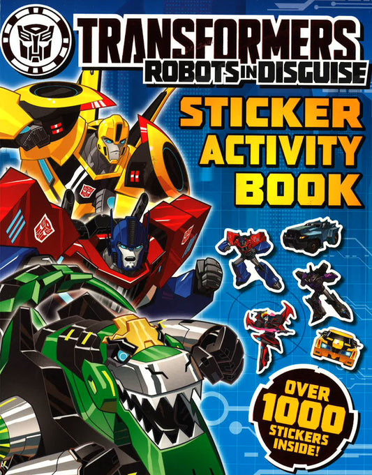 Transformers Robot In Disguise - Giant Sticker Activity Book