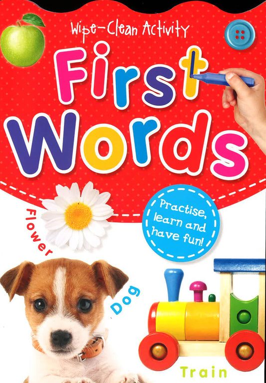 First Words (Wipe-Clean Activity)