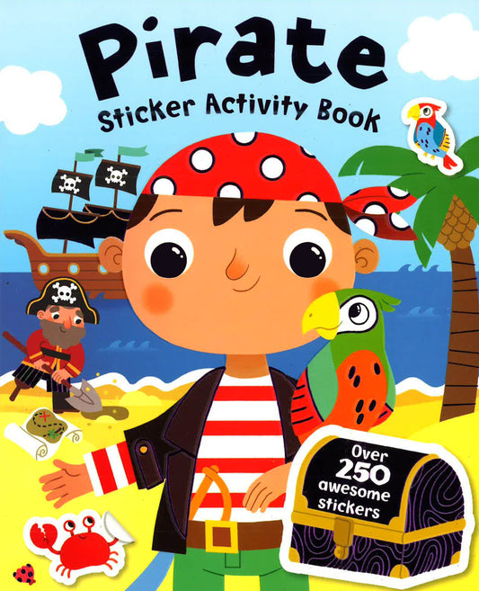 S & A Fun Faces: Pirate Sticker Activity Book