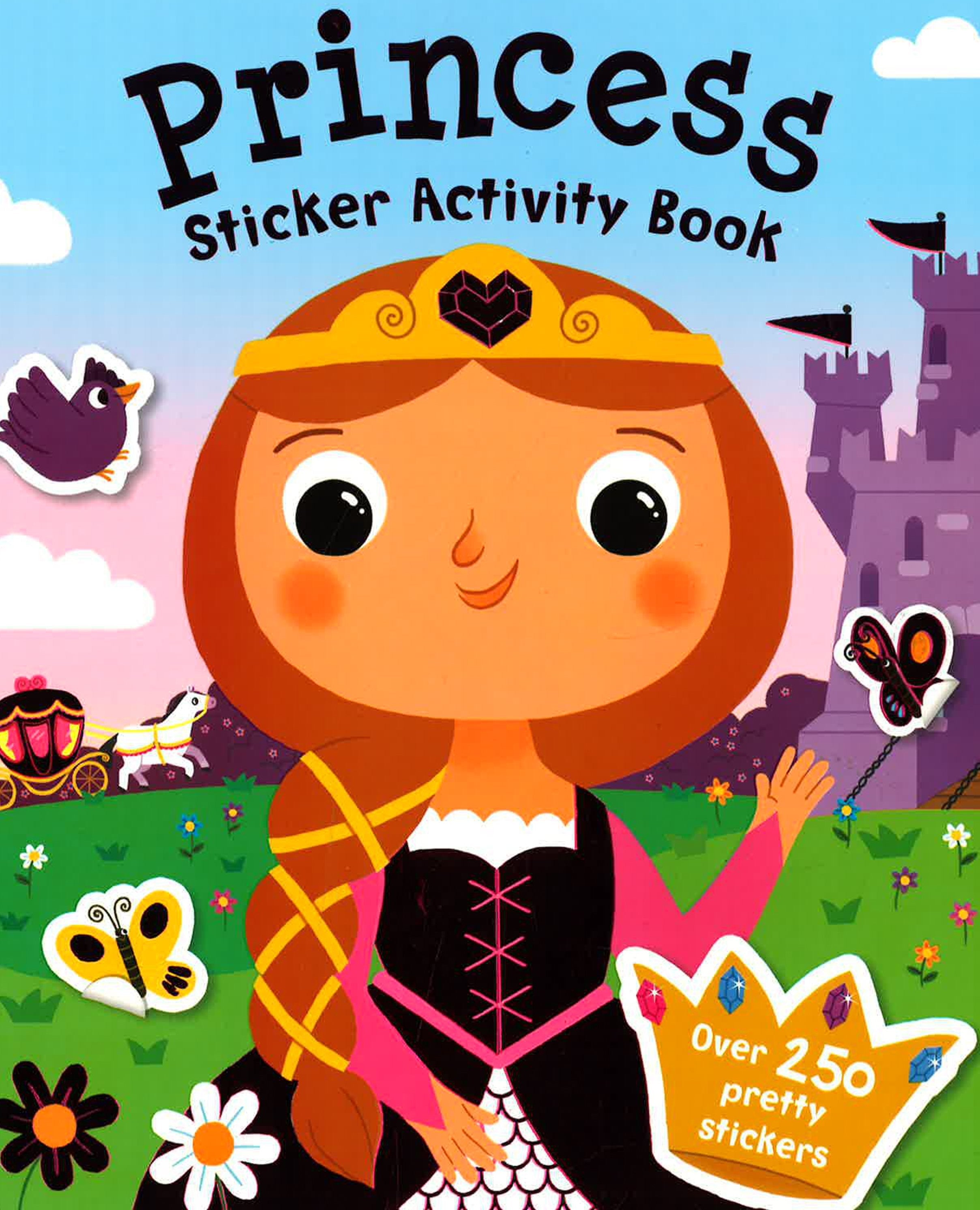 Princess Sticker Activity Book (S & A Fun Faces) – BookXcess