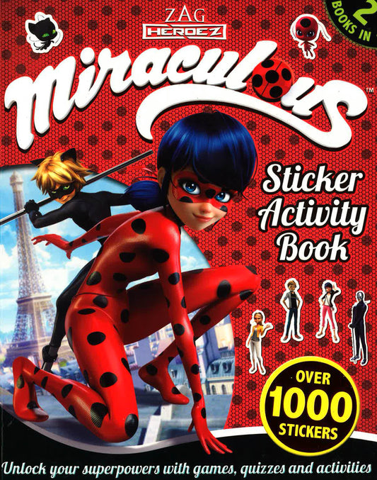 Zag Heroez Miraculous Sticker Activity Book