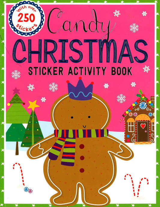 Candy Christmas Sticker Activity Book