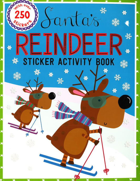 Santa's Reindeer Sticker Activity Book