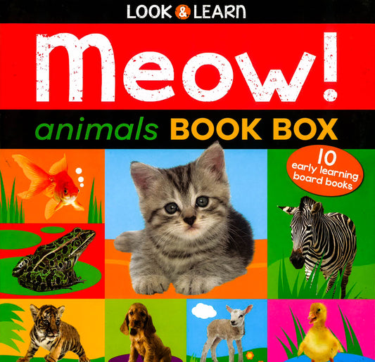 Meows! Animal Book Box