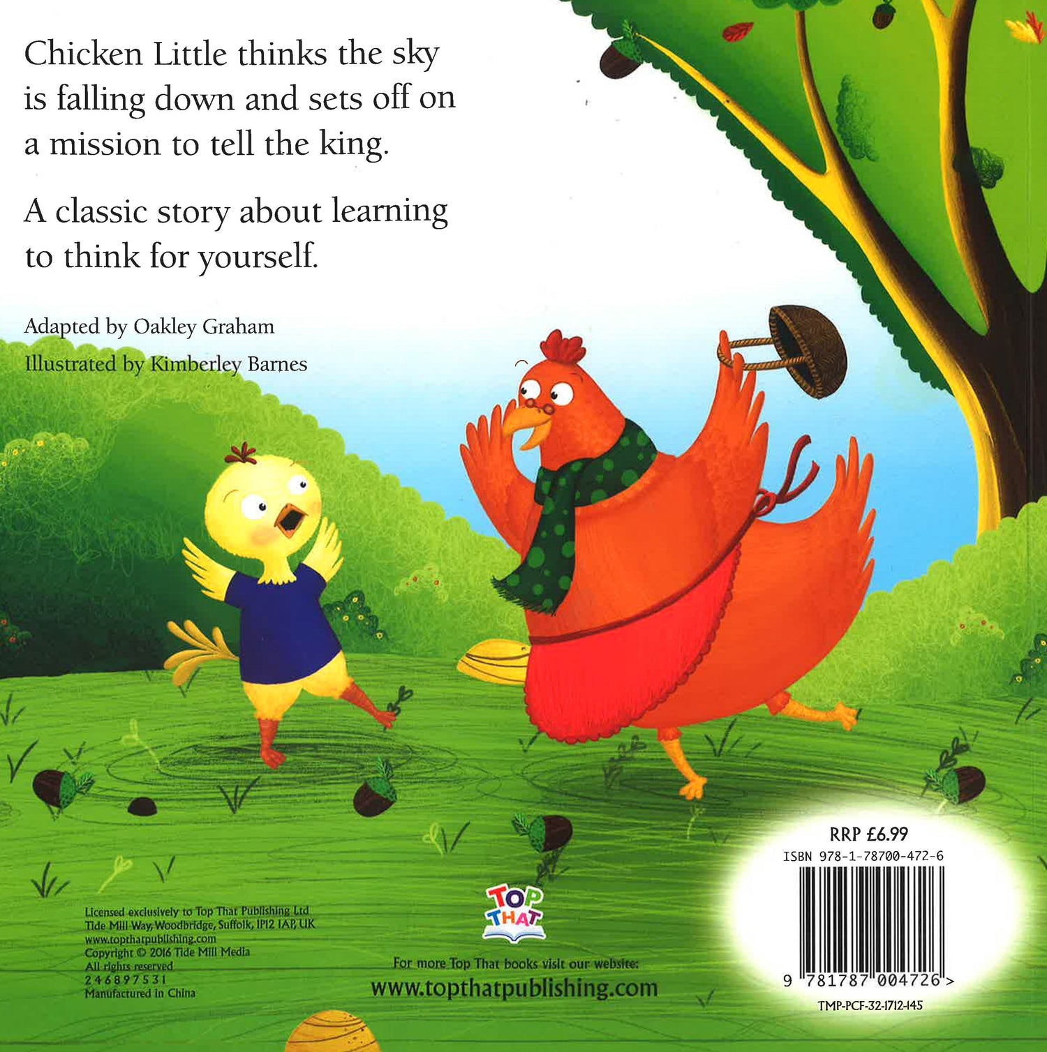 Chicken Little Lessons Chicken Little – BookXcess