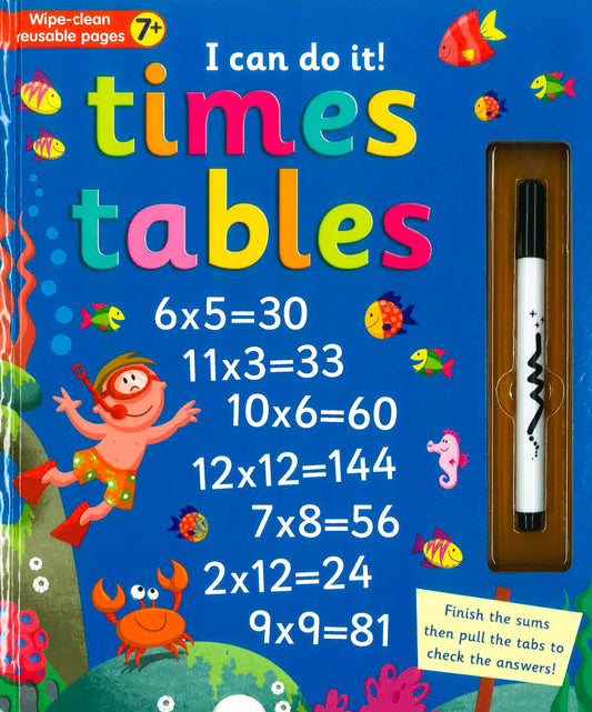 Wipe Clean: I Can Do It! Times Table