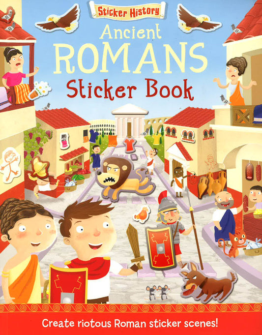 Sticker History Ancient Romans Sticker Book
