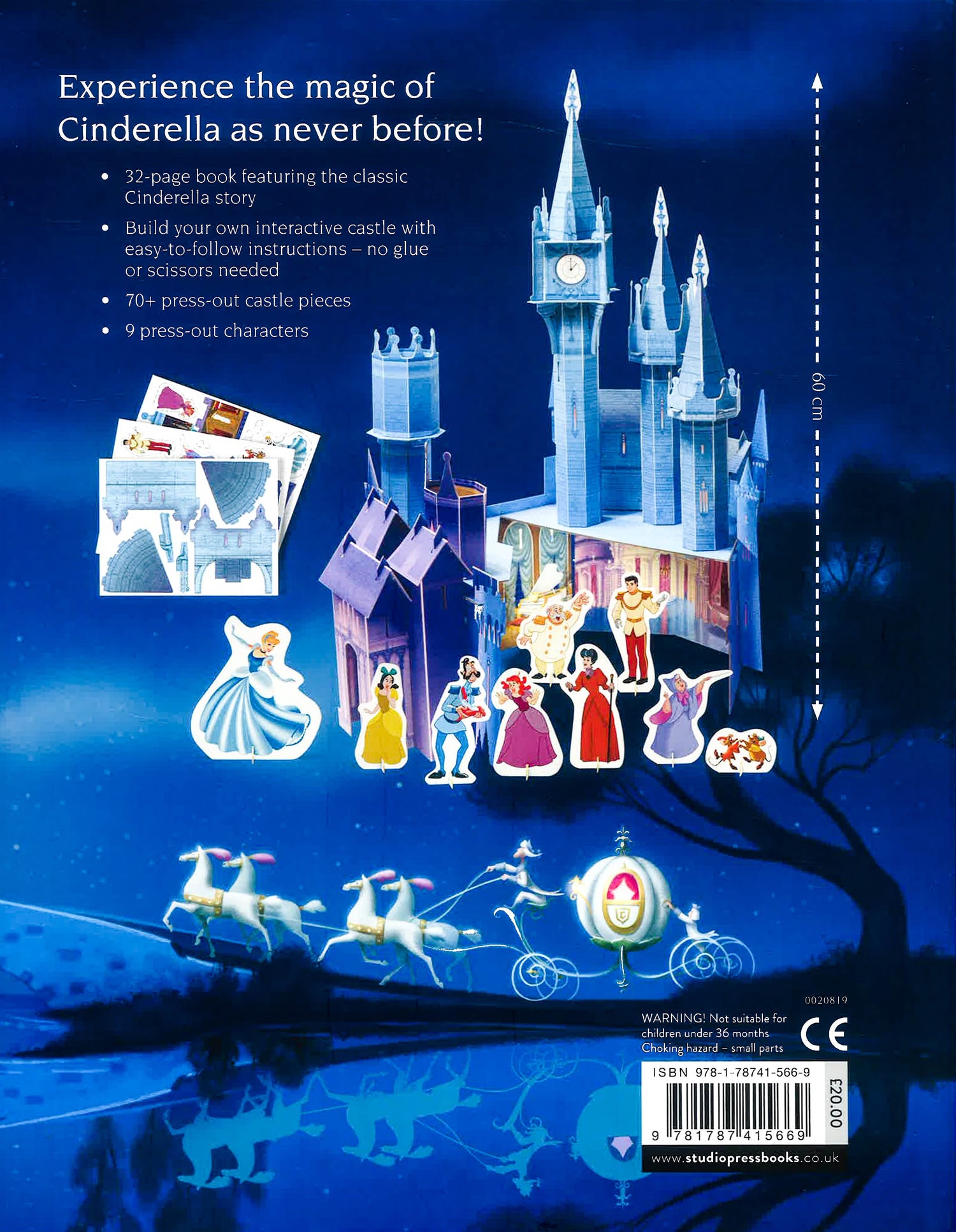 Disney Princess: Cinderella's Castle: Build Your Own Fairy Tale